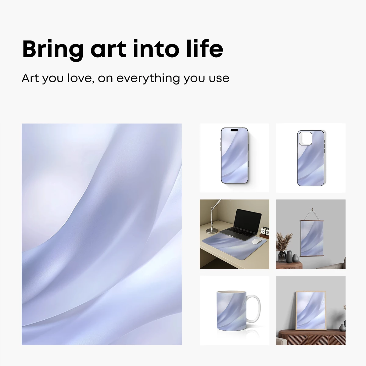 Ethereal Silk Waves: A Dance of Light and Shadow