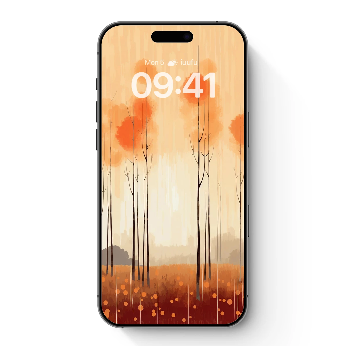 Autumnal Serenity: Ethereal Forest Canopy