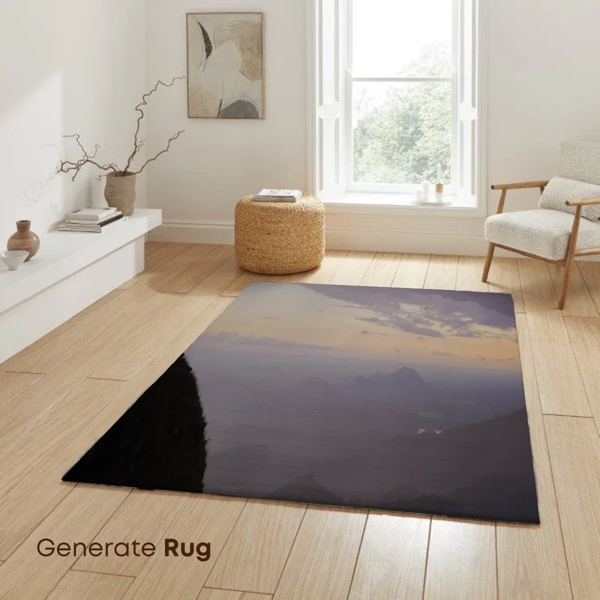 Misty Mountain Dawn: A Symphony of Shadows and Light - Image 6