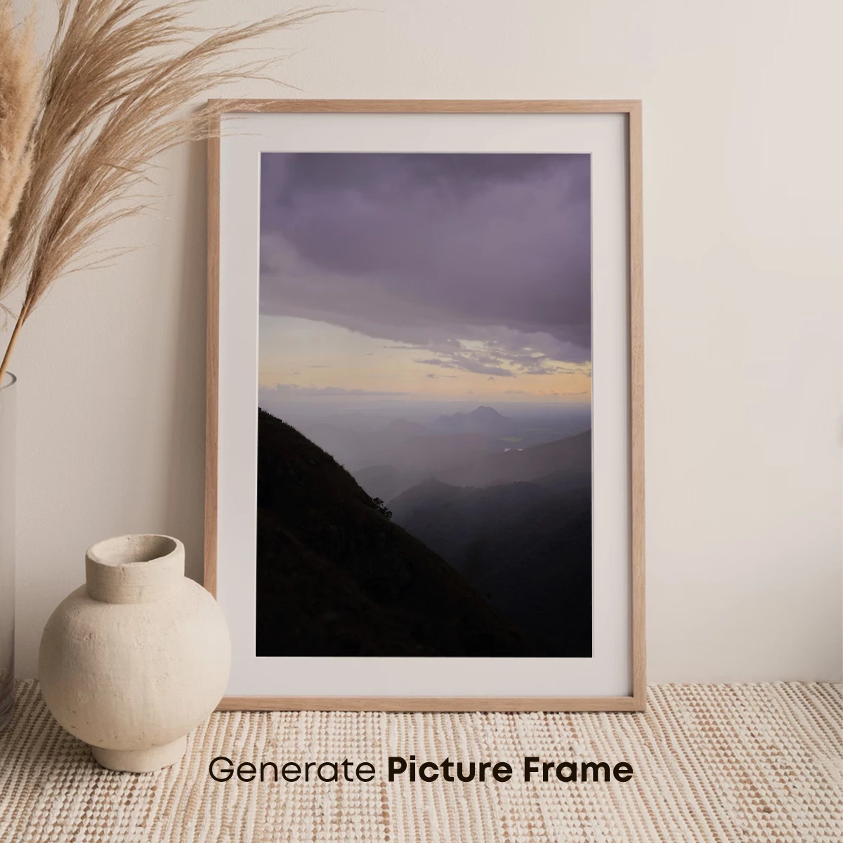 Misty Mountain Dawn: A Symphony of Shadows and Light - Image 7