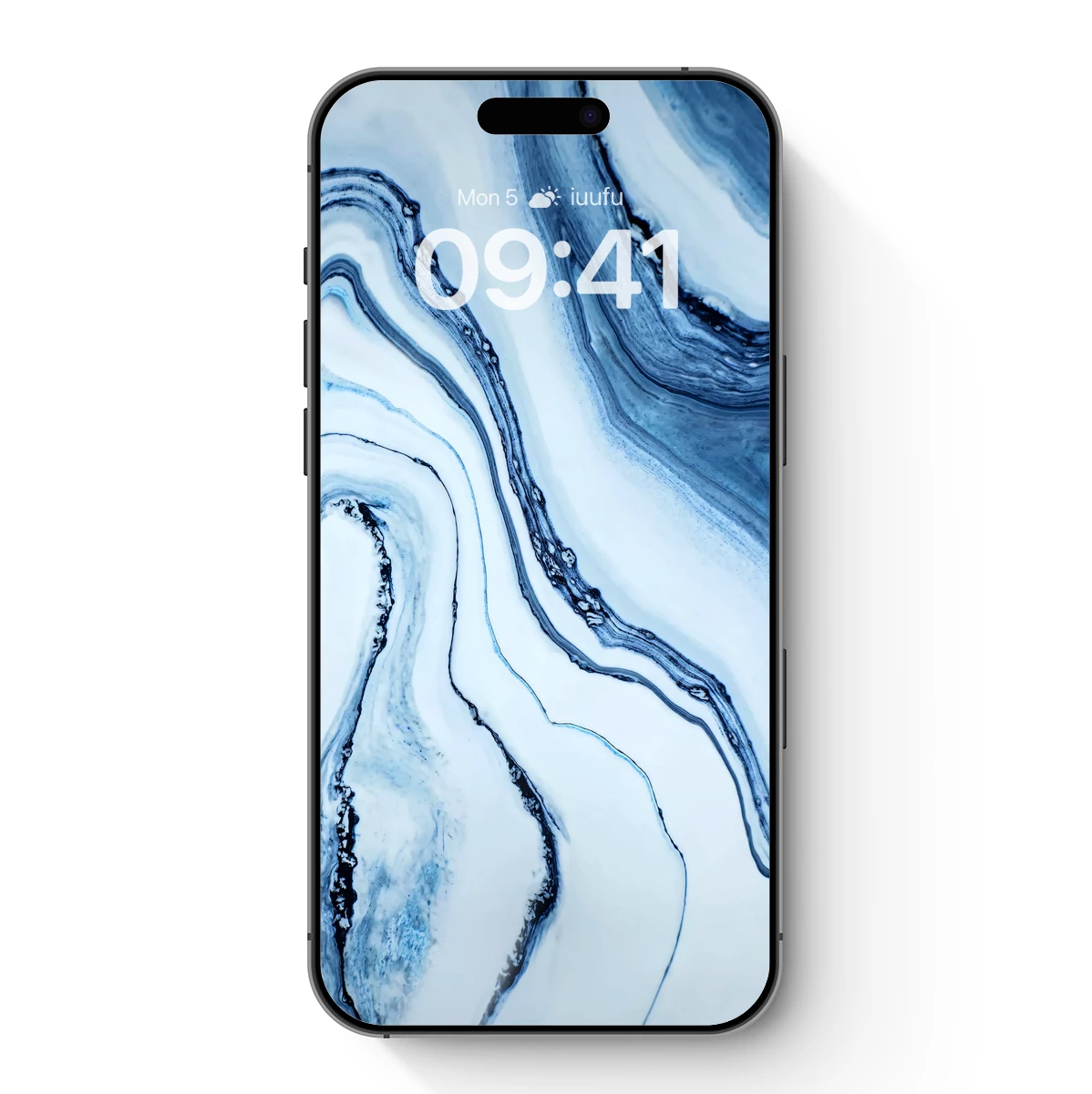 Ethereal Blue Veins: Abstract Fluid Art