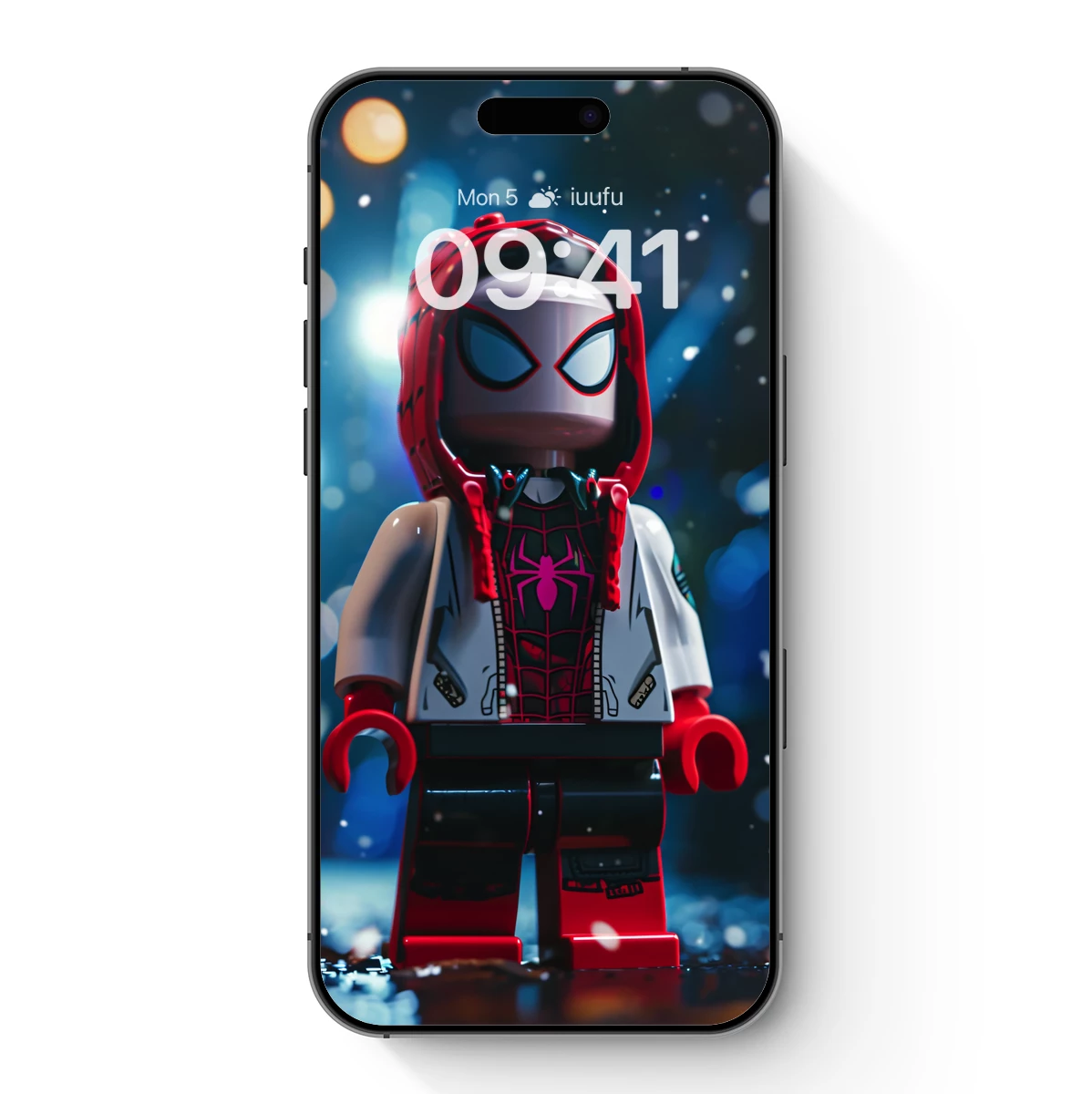 Lego Spider-Man: Urban Hero in Neon Glow