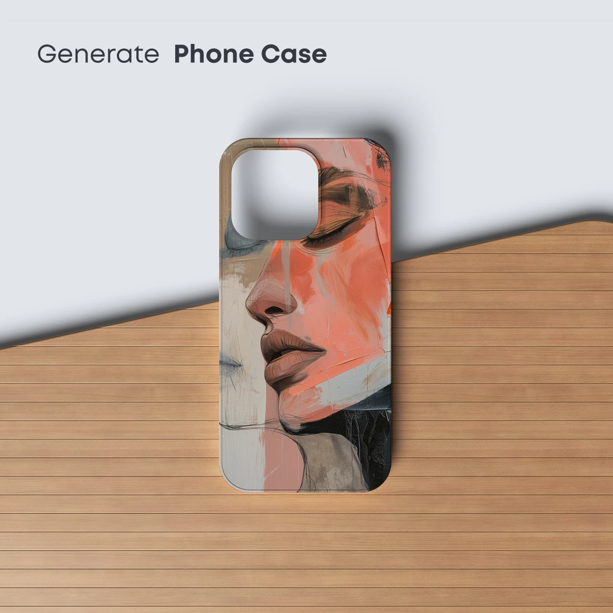 Abstract Face Fusion: Modern Artistry in Profile - Image 3