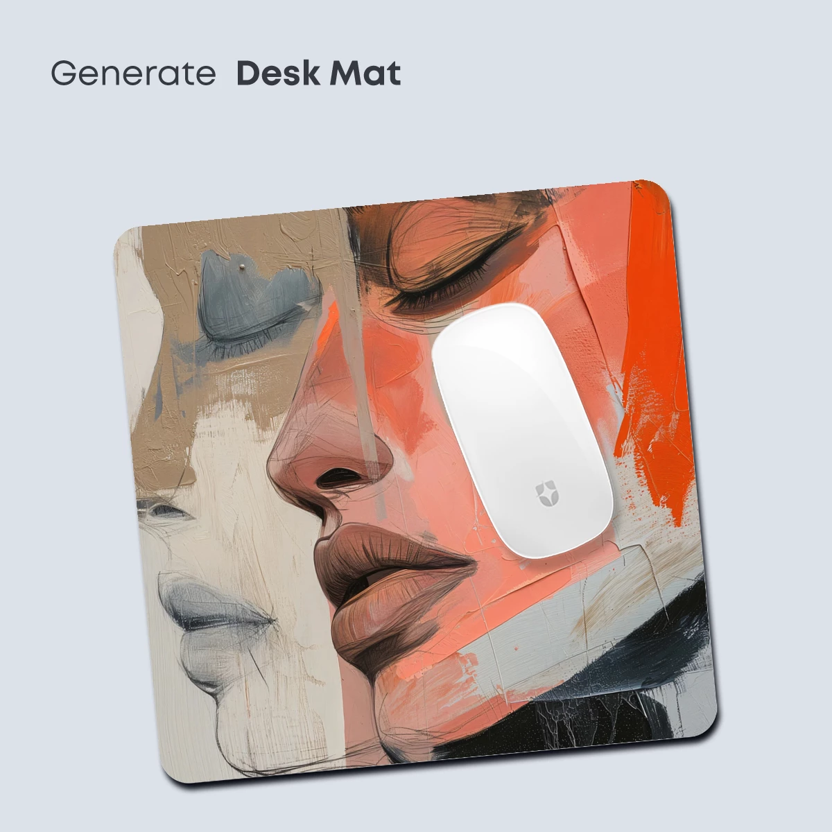 Abstract Face Fusion: Modern Artistry in Profile - Image 4