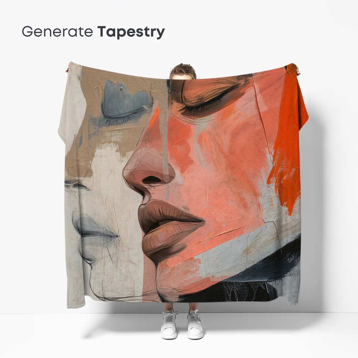 Abstract Face Fusion: Modern Artistry in Profile - Image 5