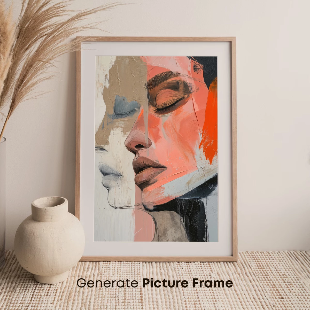 Abstract Face Fusion: Modern Artistry in Profile - Image 7