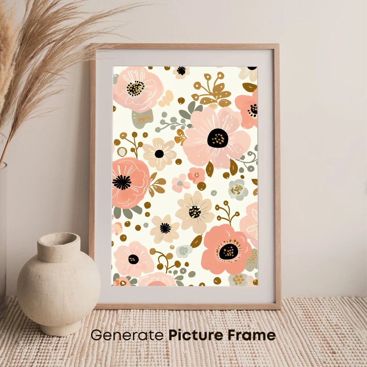Blushing Floral Symphony - Image 7