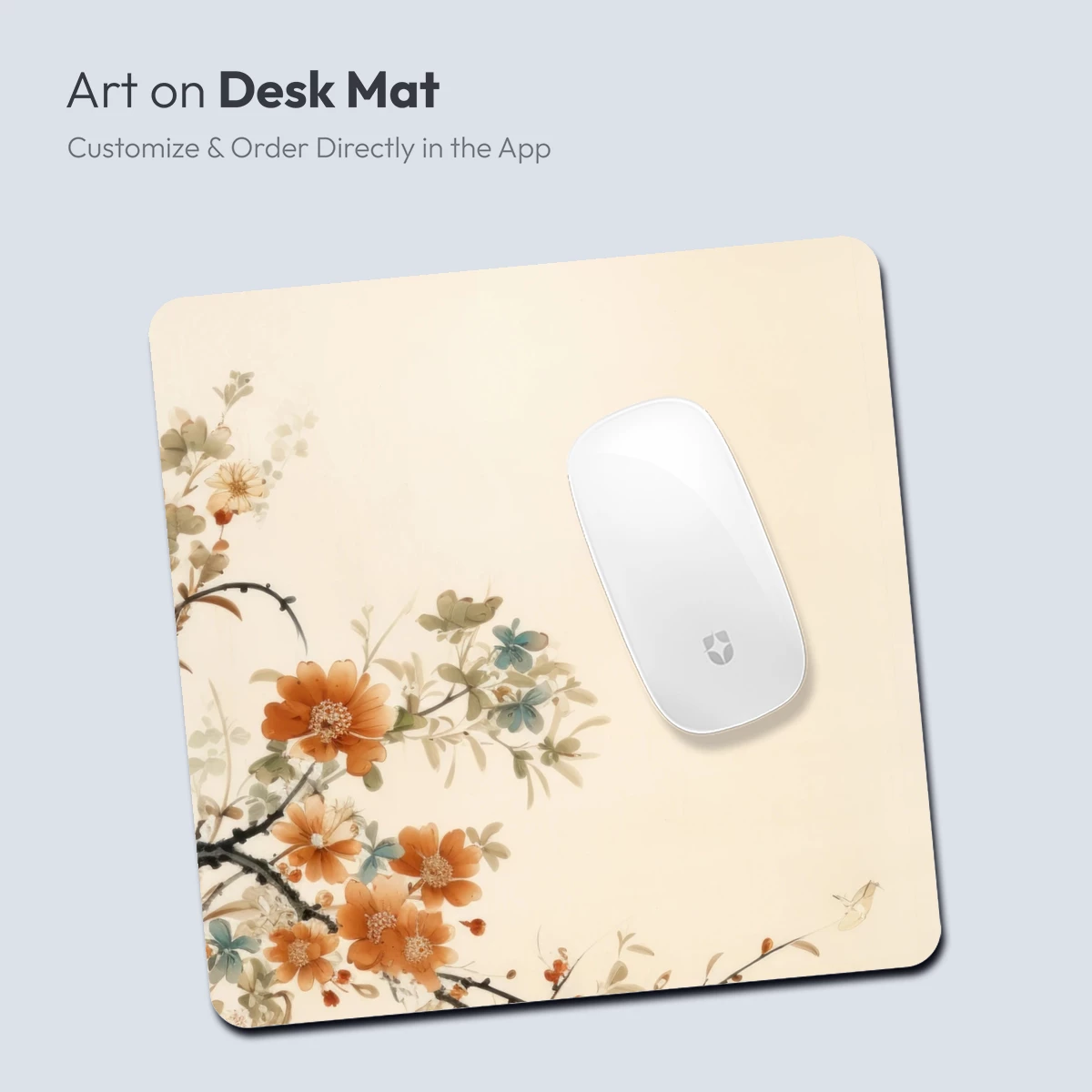 Blossom Elegance: Oriental Floral Harmony - Image 3