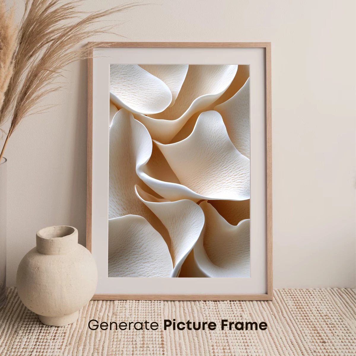 Elegant Ceramic Ripples: A Textural Symphony - Image 7