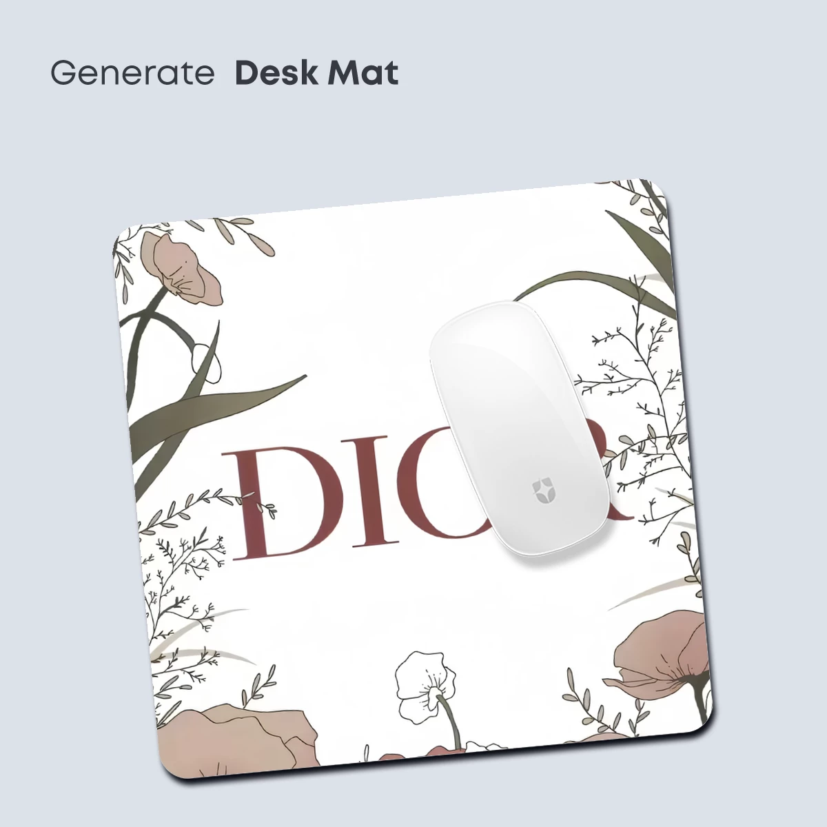 Dior Floral Elegance: Artistic Botanical Illustration - Image 4