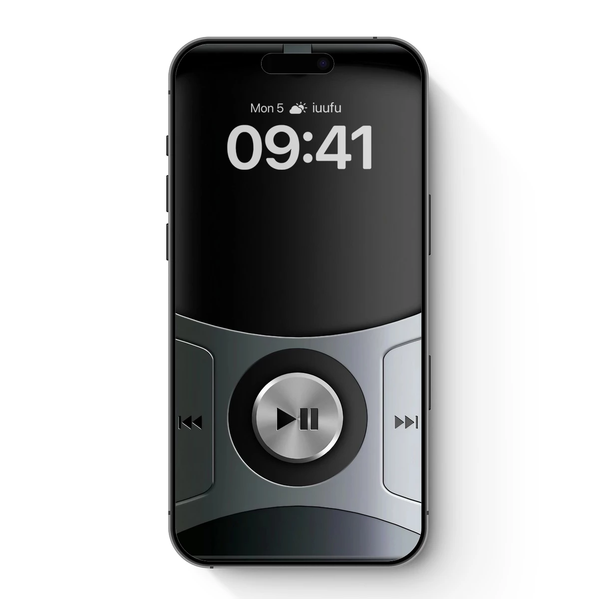 Silver Symphony: Media Player Elegance