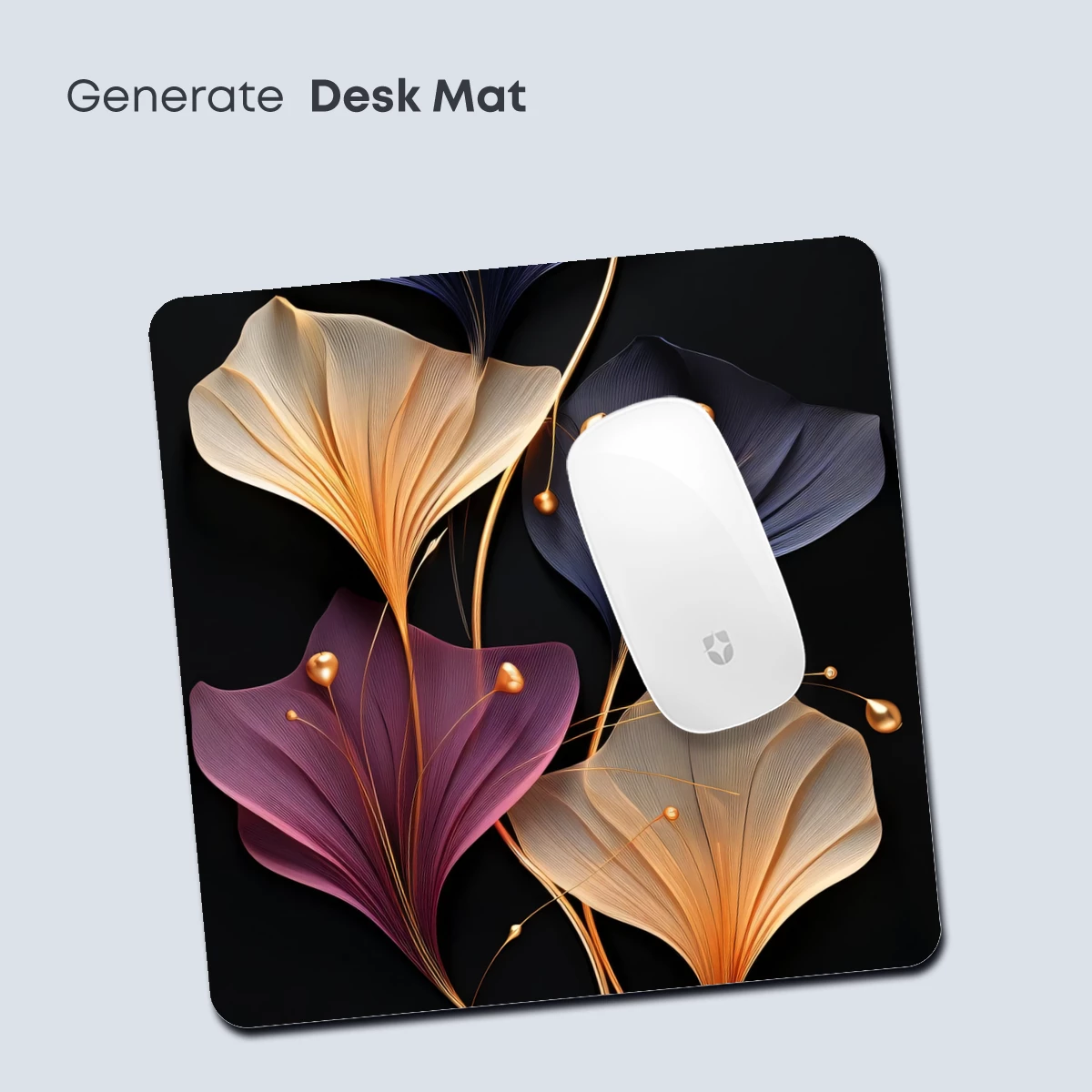 Elegant Ginkgo Symphony in Gold and Jewel Tones - Image 4