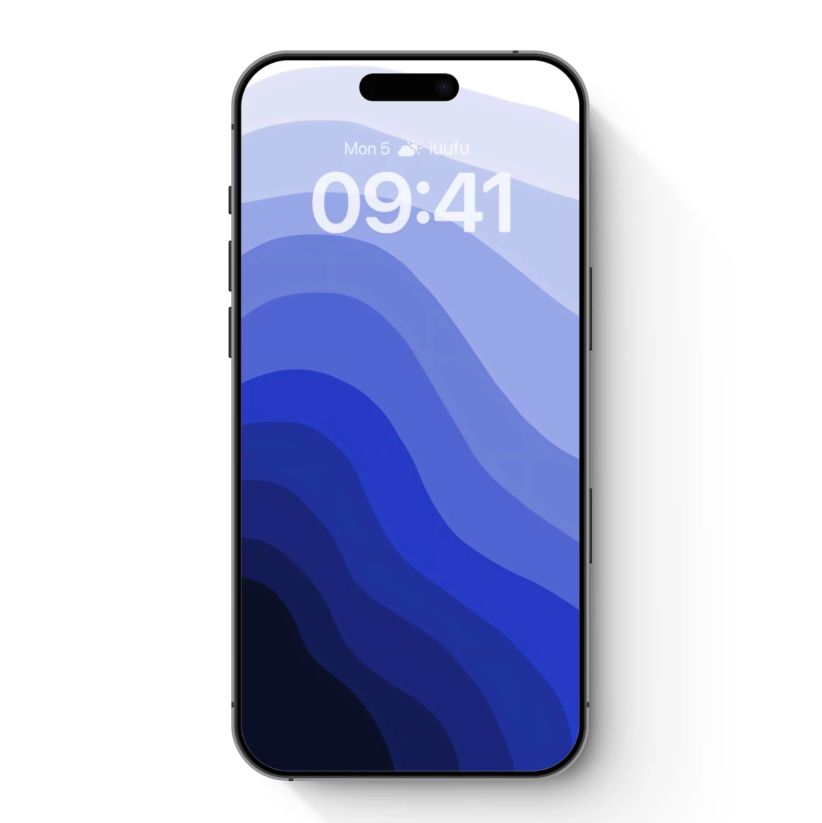 Blue Wave Symphony: Abstract Fluidity