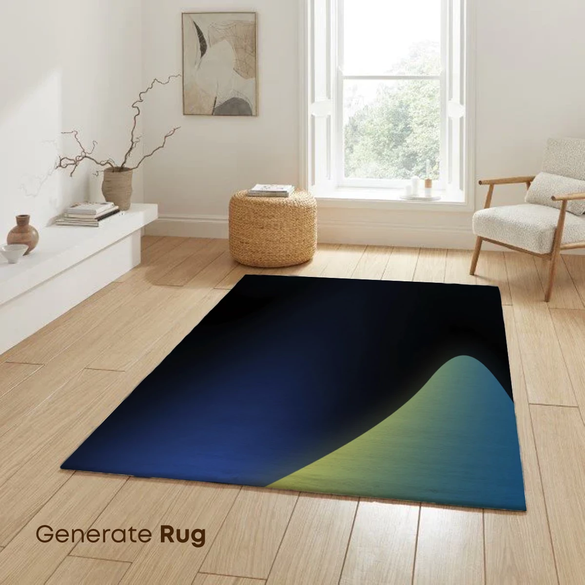 Ethereal Blue Abyss: A Symphony of Shadows and Light - Image 6