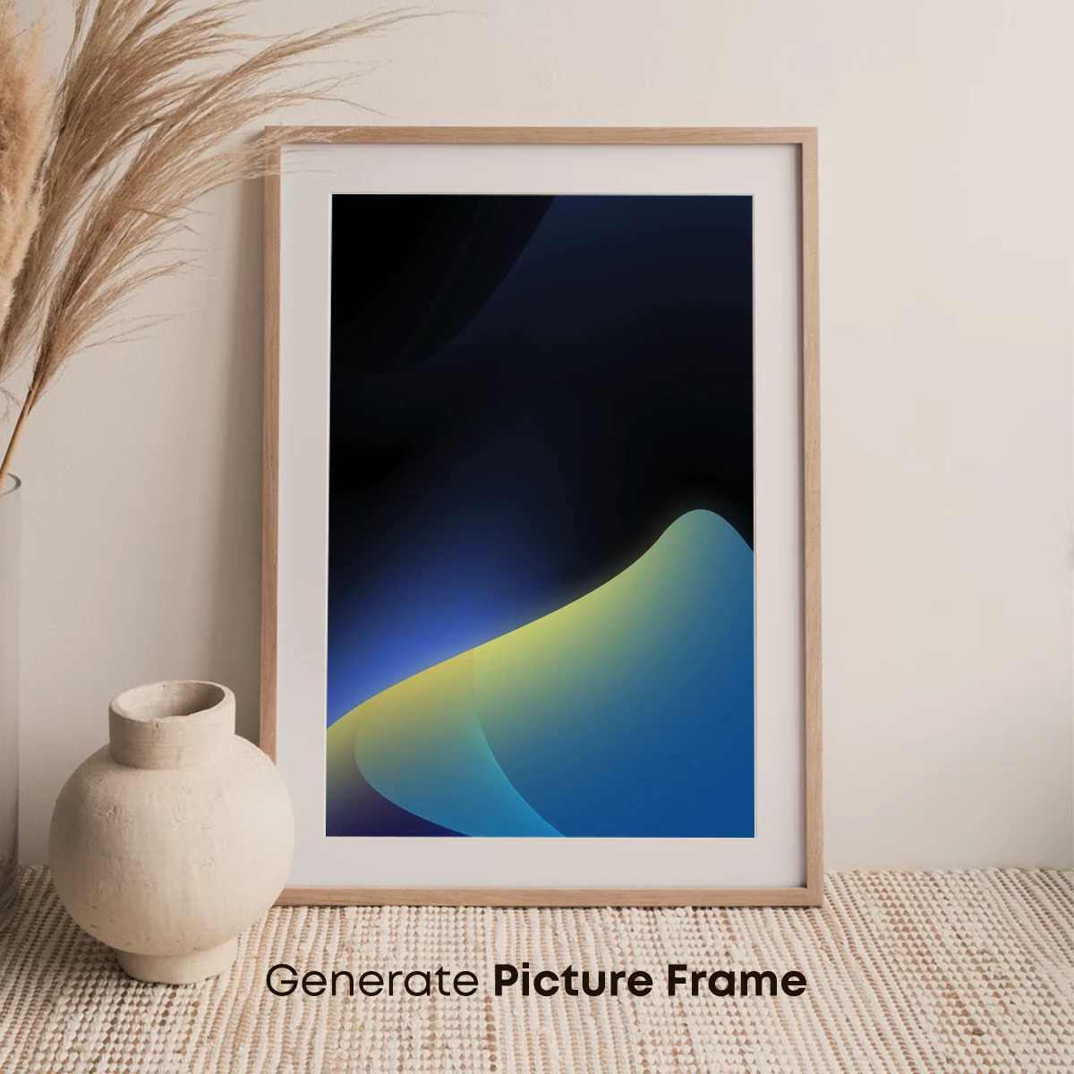 Ethereal Blue Abyss: A Symphony of Shadows and Light - Image 7