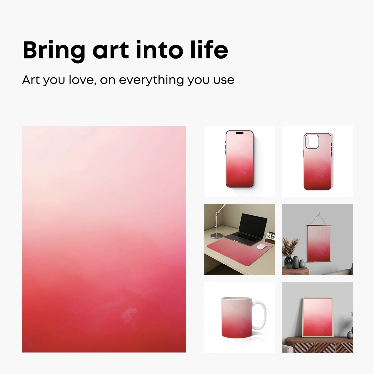 Crimson Gradient Haze - Image 2