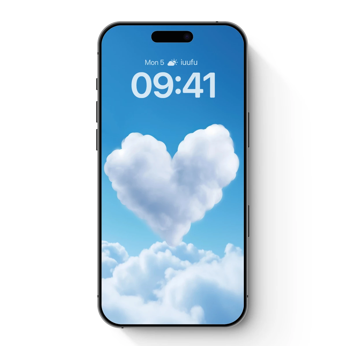 Heavenly Heart in the Sky