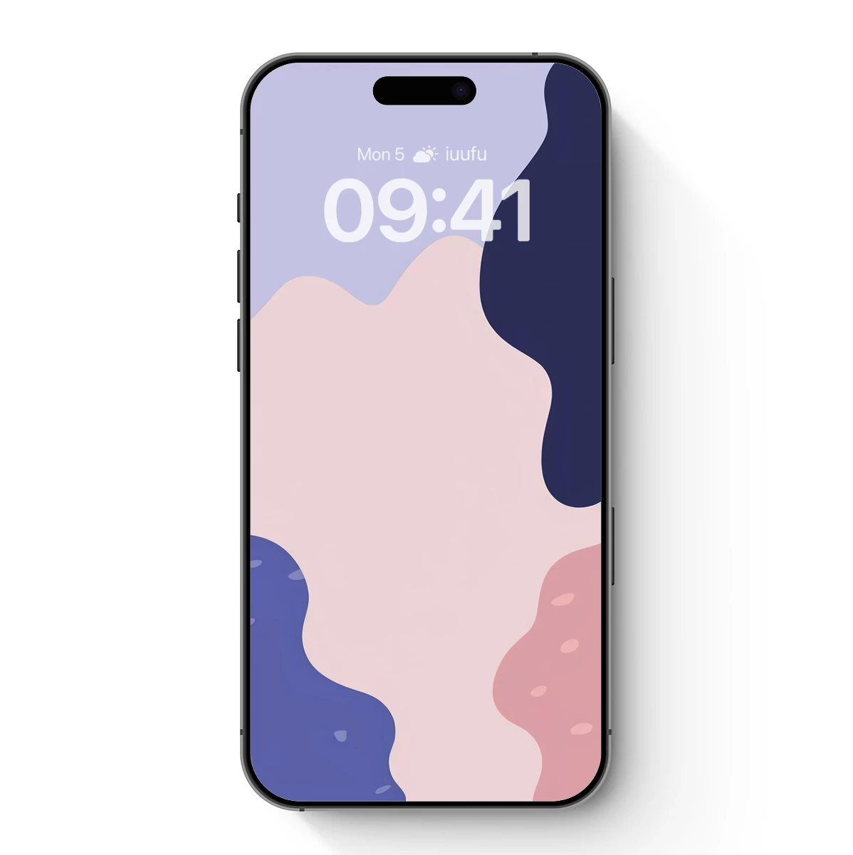 Abstract Fusion: Pastel Waves and Bold Blobs