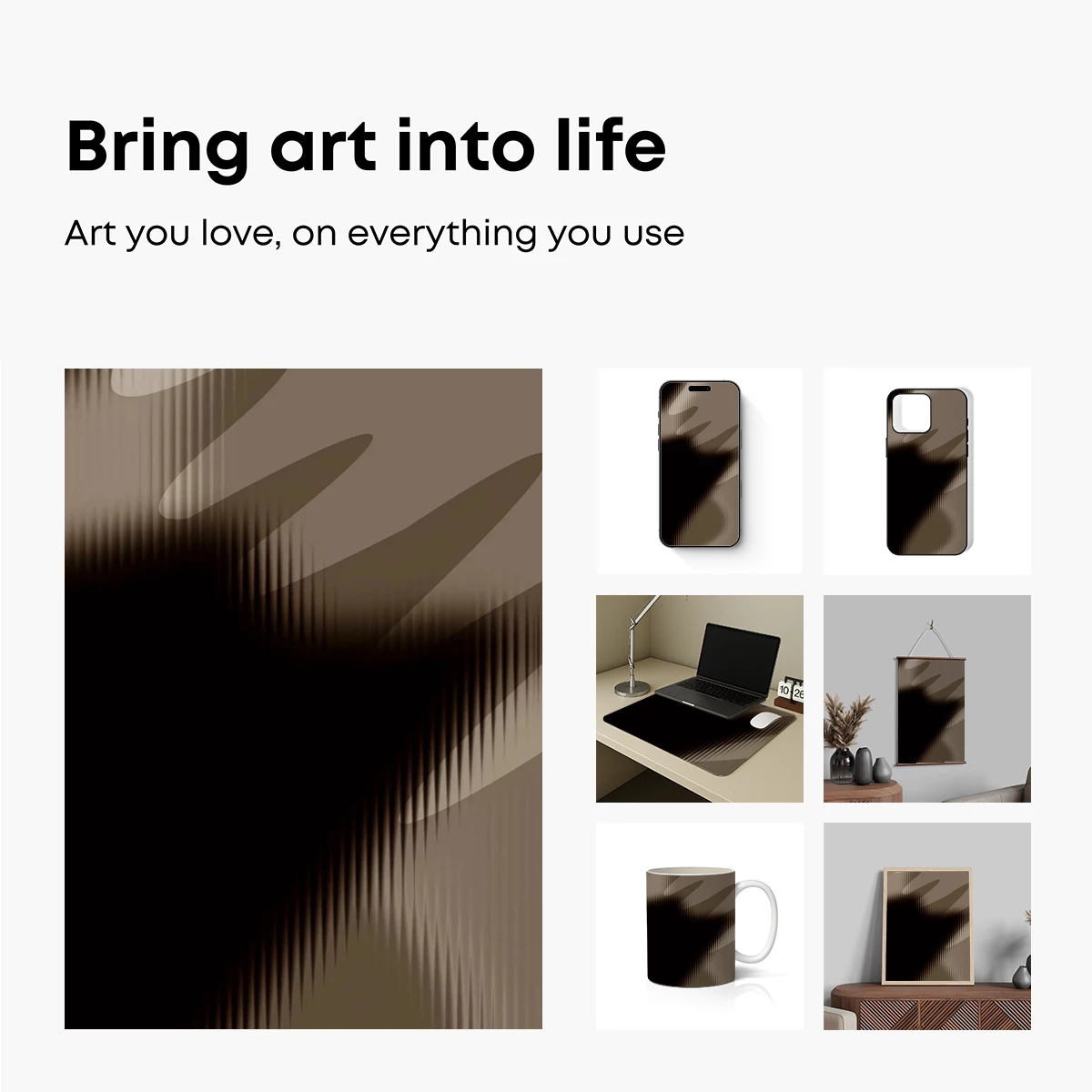 Ethereal Stripes: A Dance of Light and Shadow - Image 2