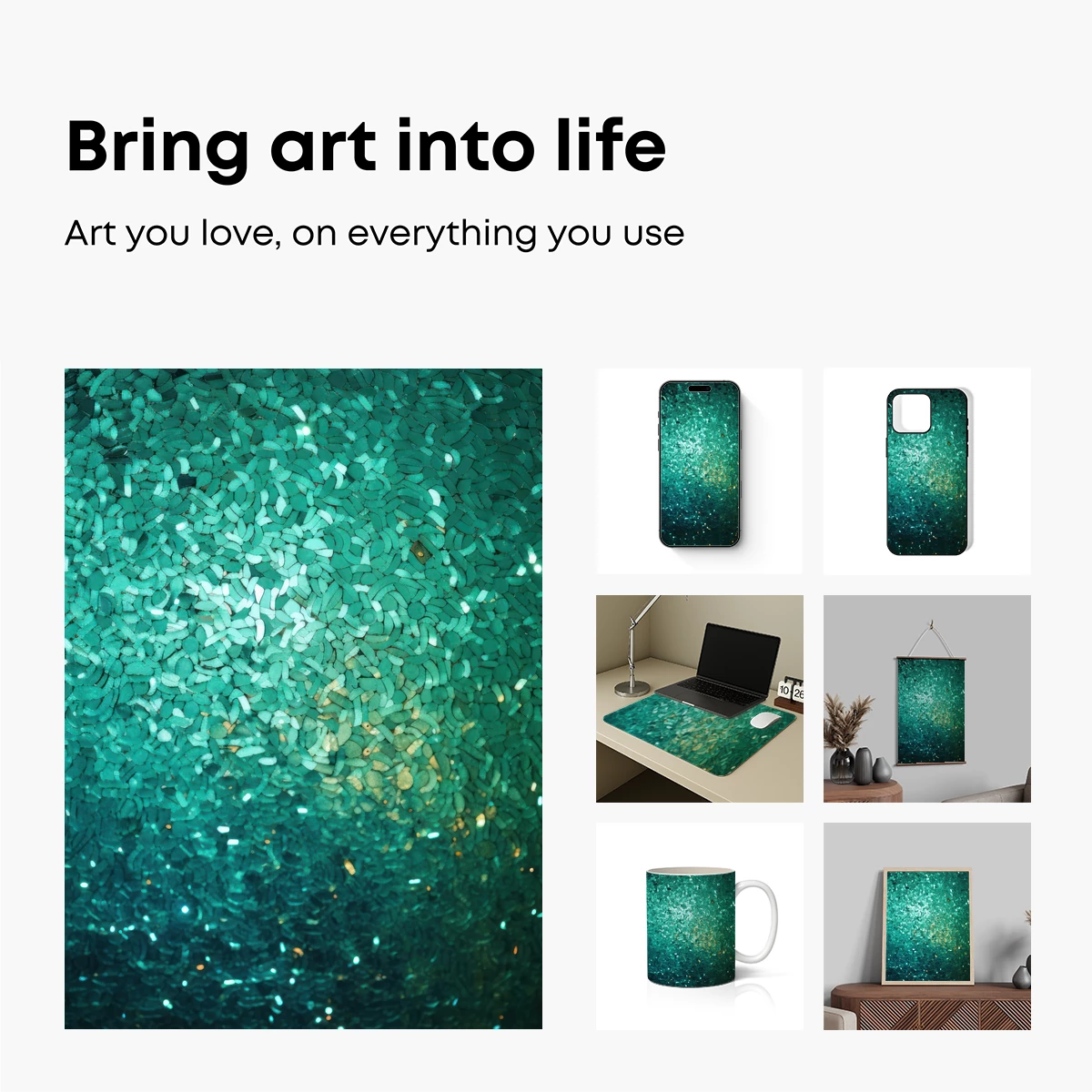 Emerald Mosaic Symphony - Image 2