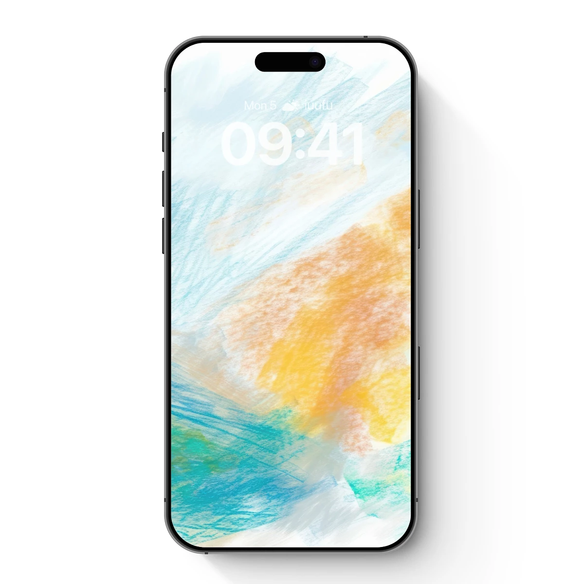 Abstract Brushstroke Symphony