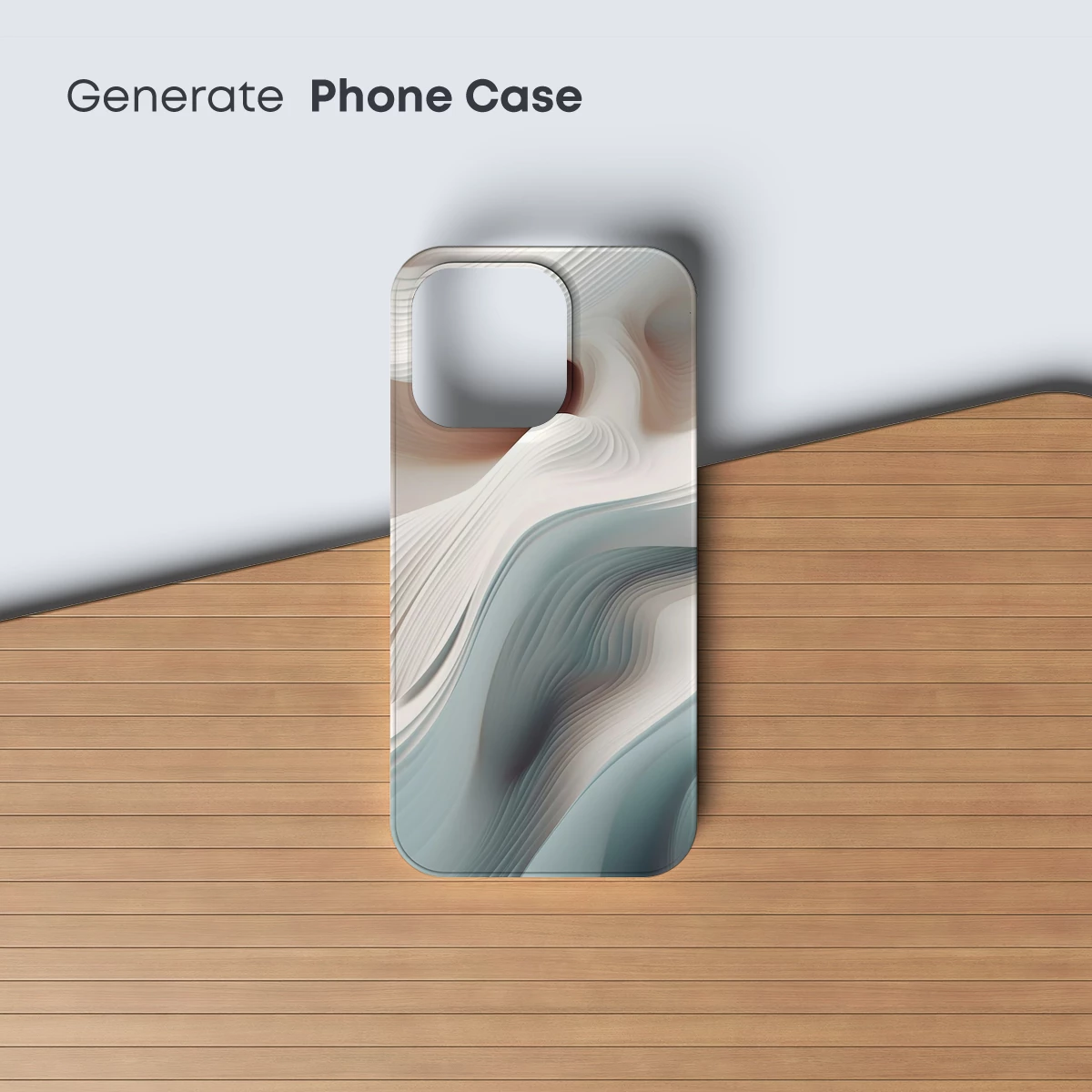 Elegant Strata Flow: Abstract Sculptural Waves - Image 3