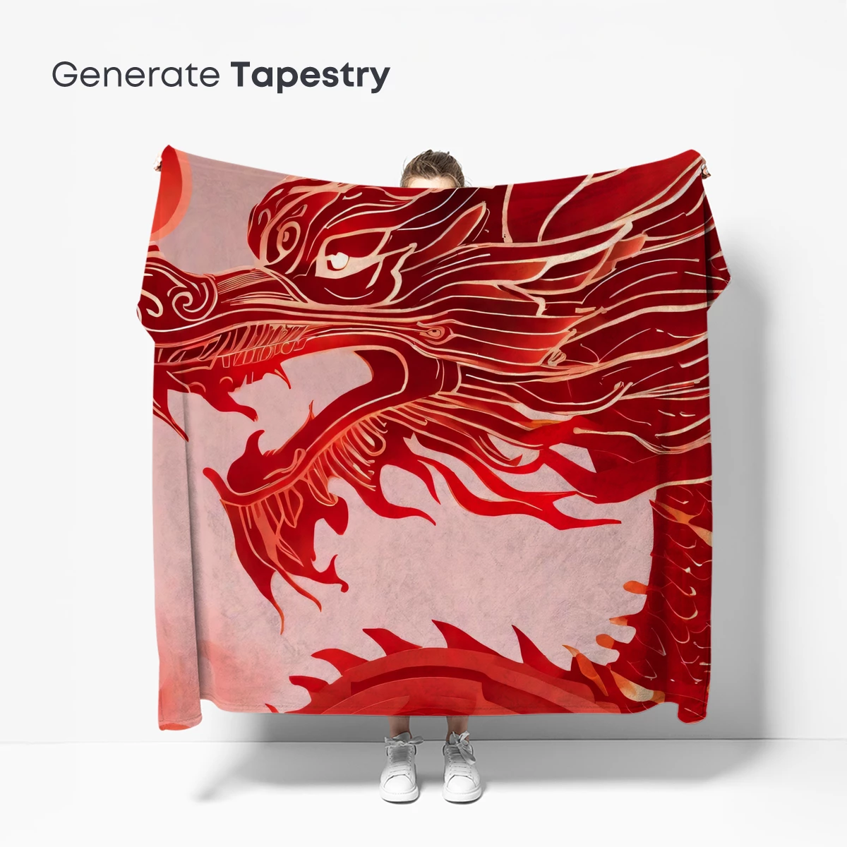 Crimson Dragon's Roar: Mythic Artistry Unleashed - Image 5