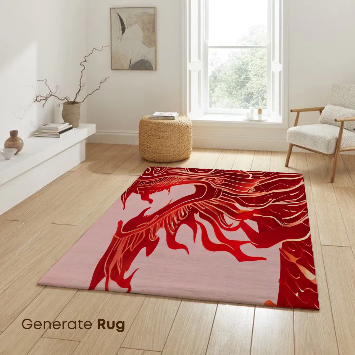 Crimson Dragon's Roar: Mythic Artistry Unleashed - Image 6