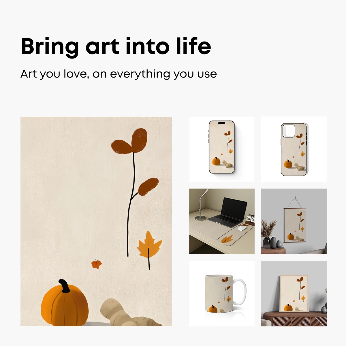 Autumn Harvest Still Life - Image 2