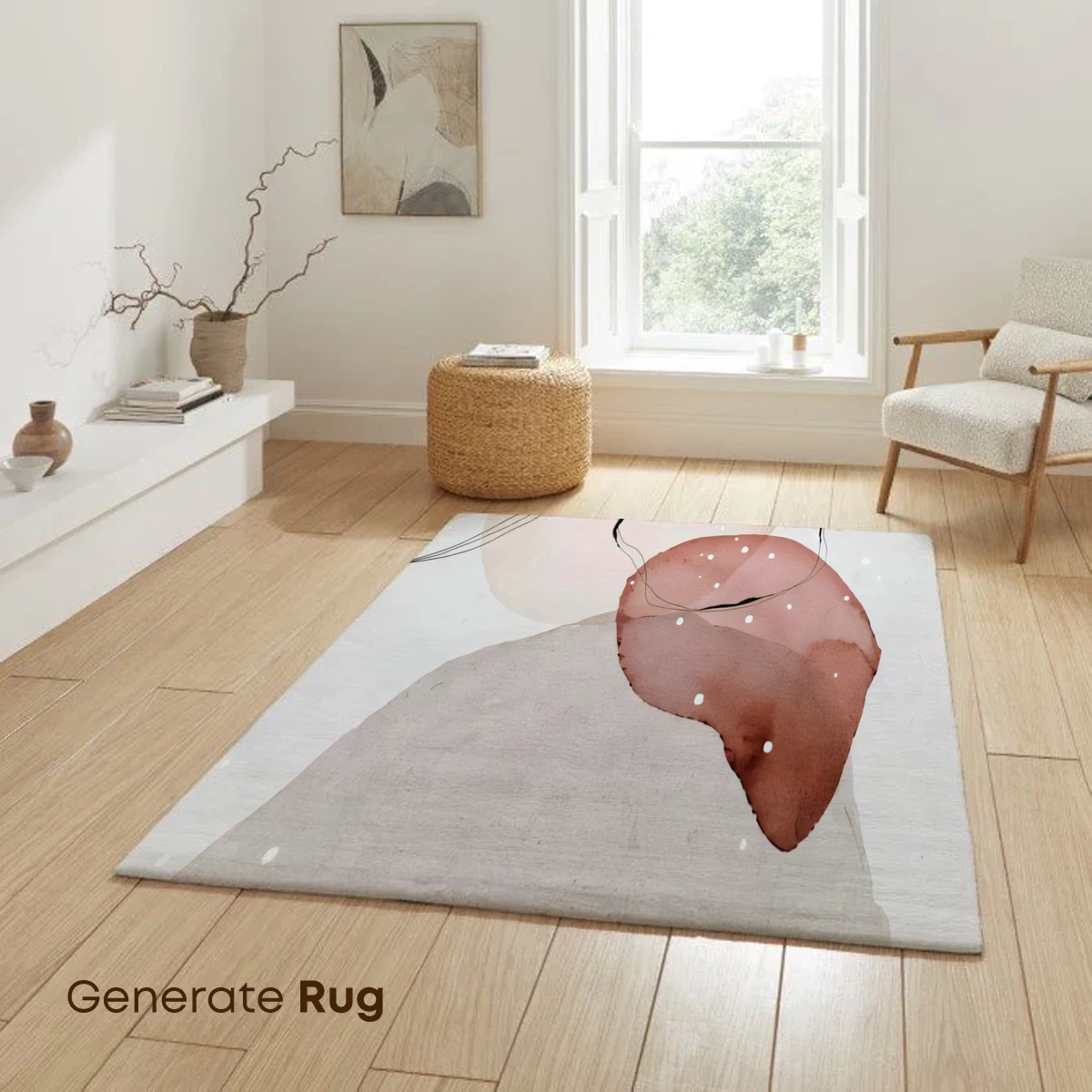 Abstract Watercolor Harmony: Flowing Ink and Soft Blends - Image 6