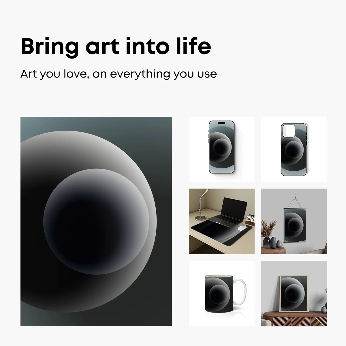 Eclipse of Spheres: A Study in Gradient Shadows - Image 2