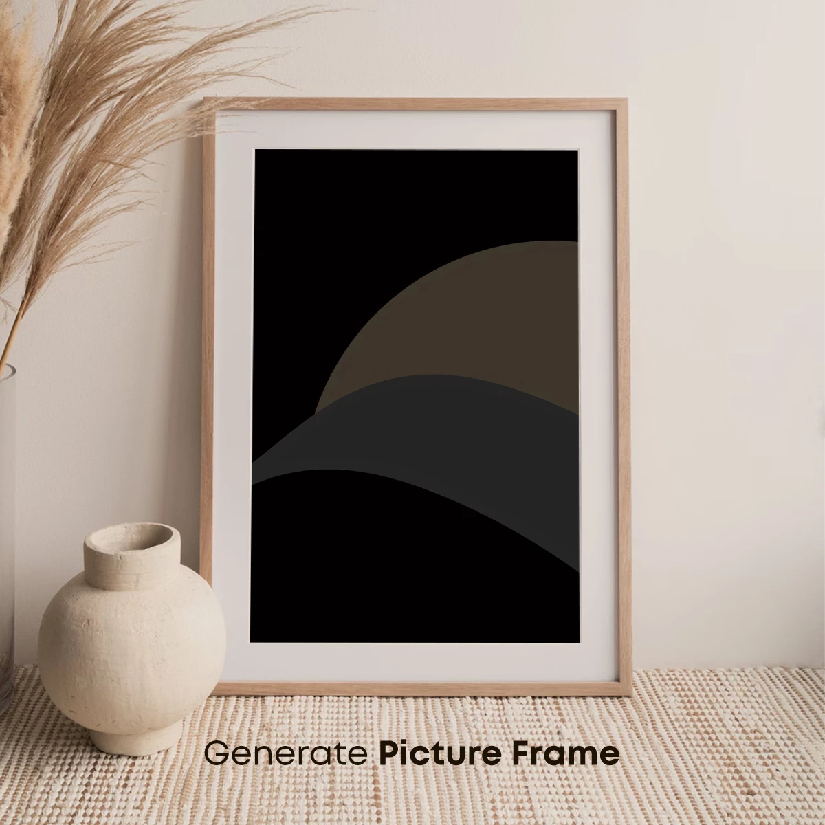 Eclipse of Shadows: Abstract Curves in Darkness - Image 7