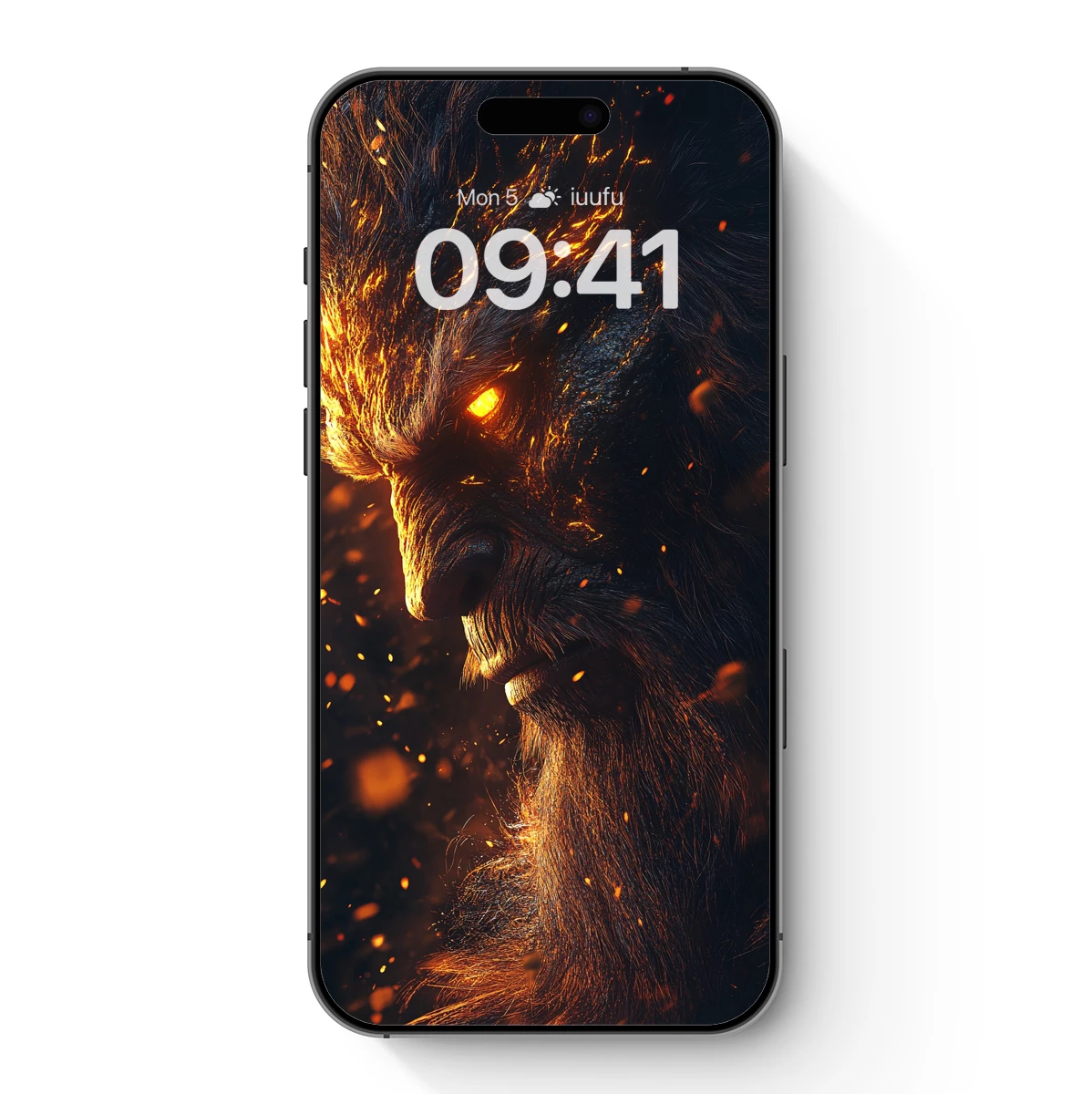 Fiery Beast: Mythic Fury in Ember Light