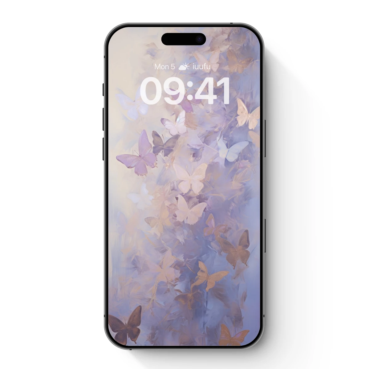 Butterfly Symphony in Pastel Hues