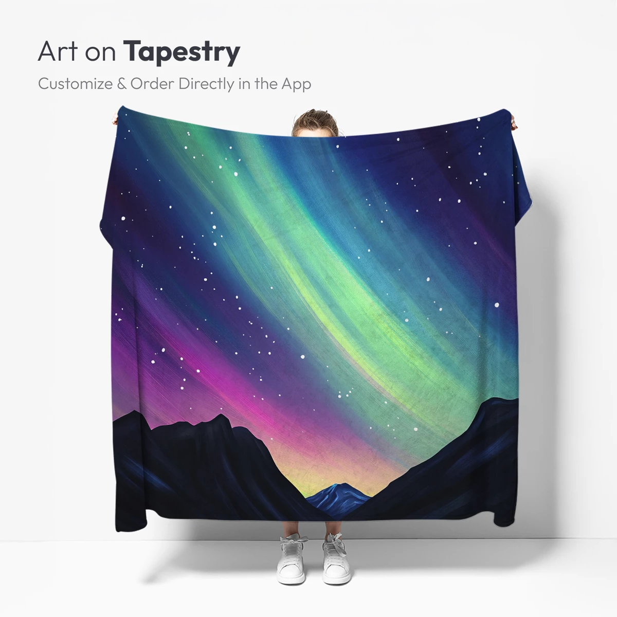 Aurora Over Midnight Mountains - Image 5