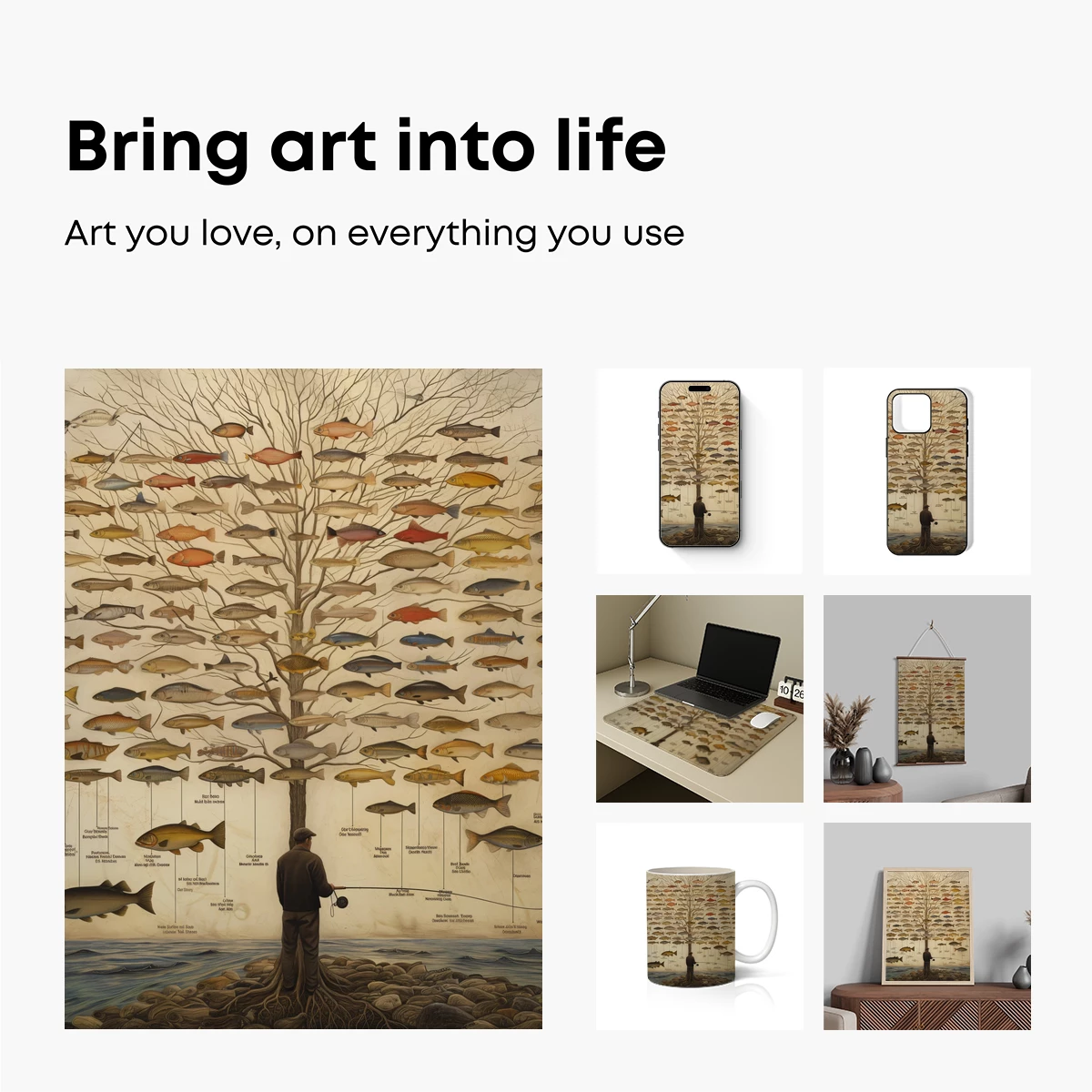 Fish Tree of Life: A Surreal Aquatic Genealogy - Image 2