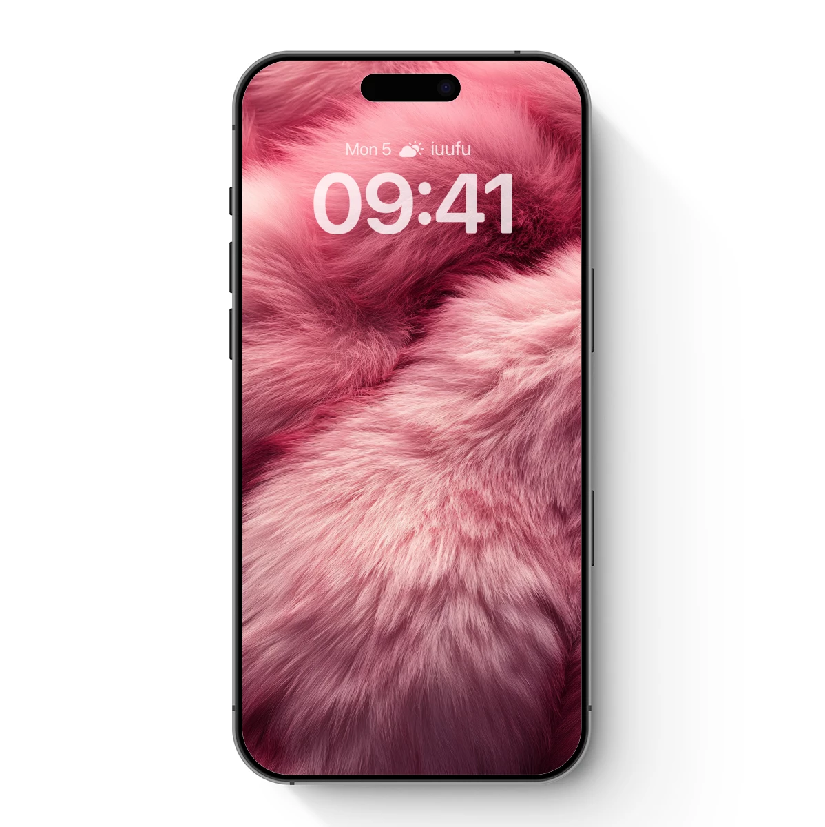 Blush Fur Elegance: Soft Pink Textures