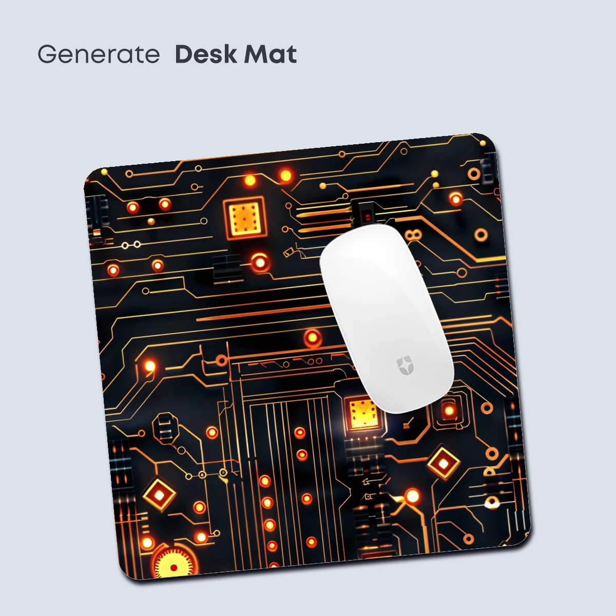 Glowing Circuit Symphony: Futuristic Tech Art - Image 4