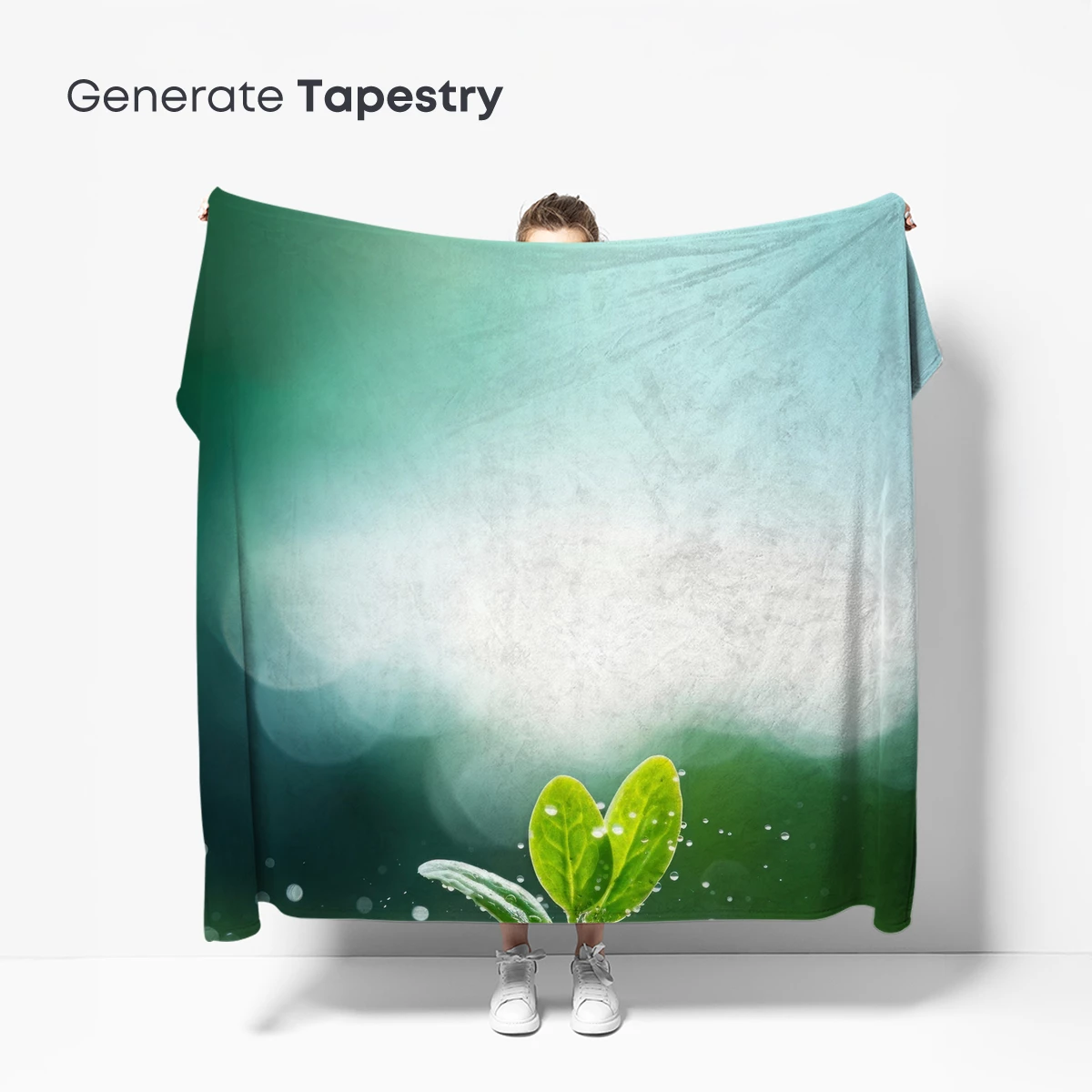 Emerging Green Hope: Sprout Against Soft Bokeh - Image 5