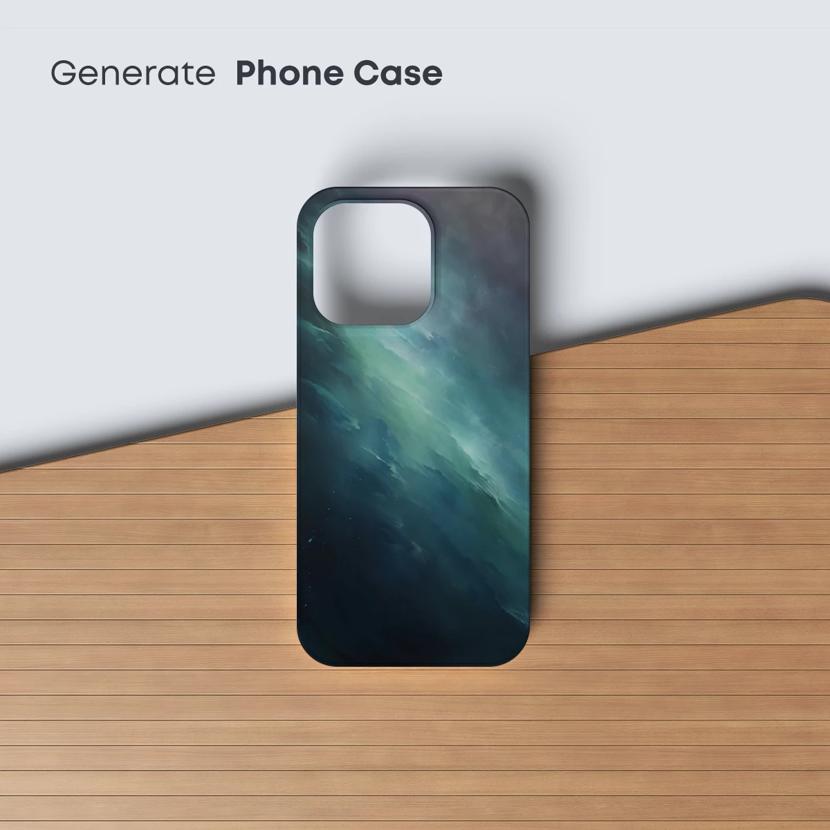 Ethereal Nebula Waves: Cosmic Ocean Fusion - Image 3