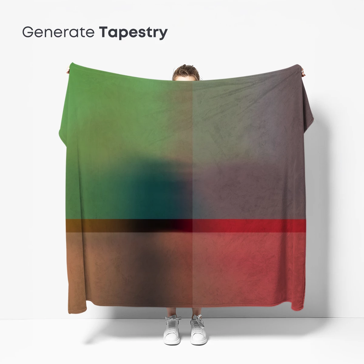 Blurred Chromatic Grid: A Study in Abstract Hues - Image 5