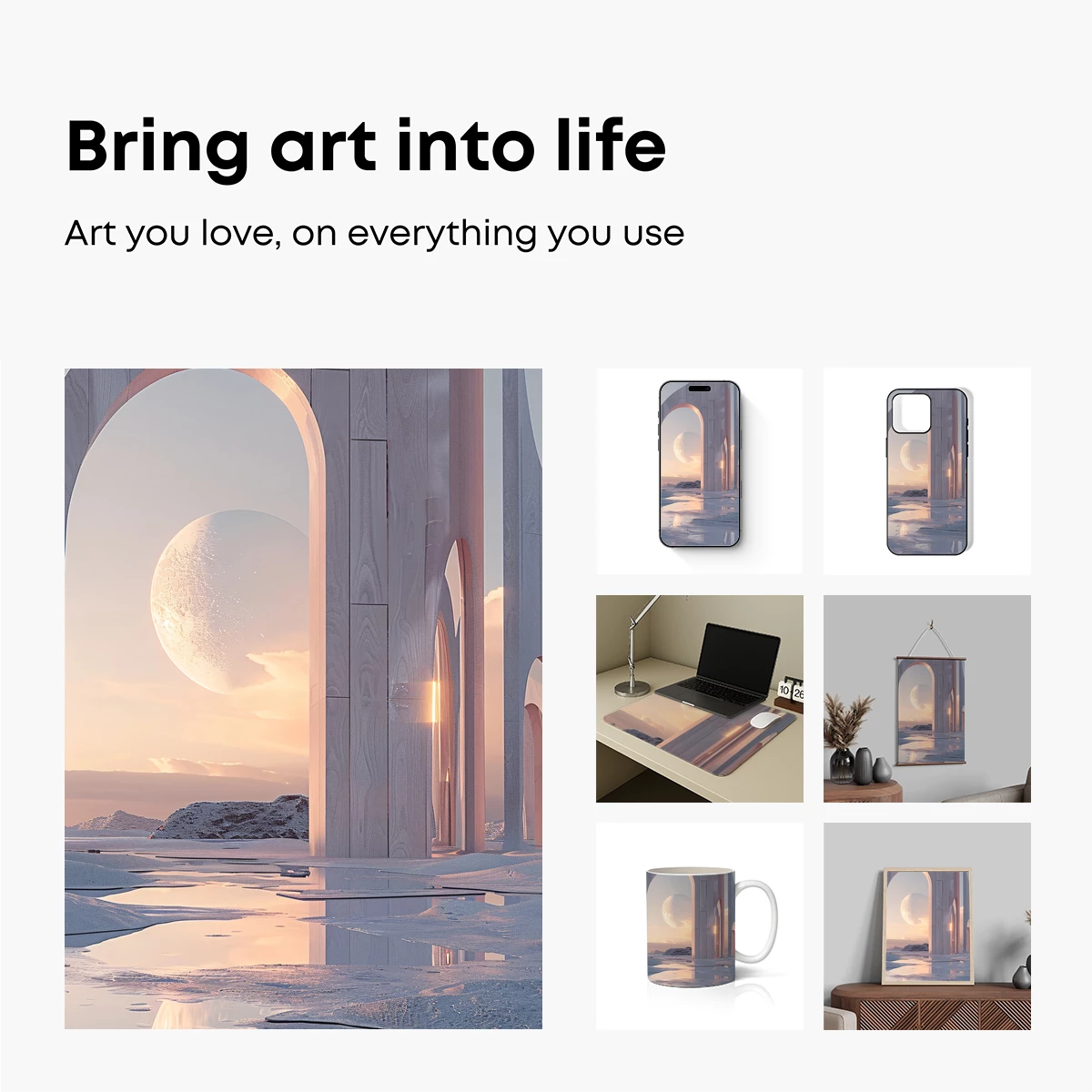 Ethereal Archways and Celestial Sphere - Image 2