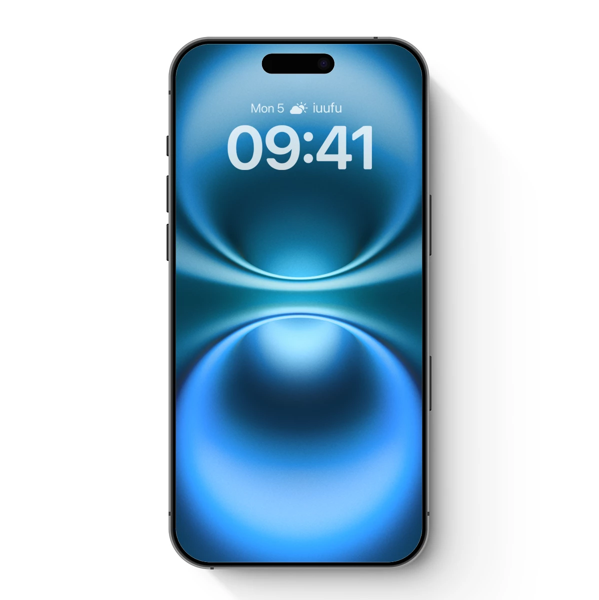 Eternal Blue Vortex: Abstract Infinity Loop