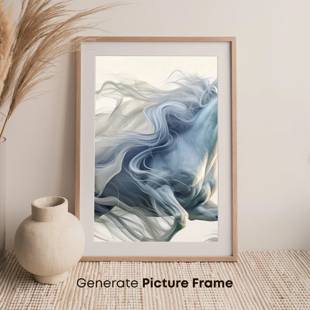 Ethereal Stallion: Flowing Mane in Motion - Image 7