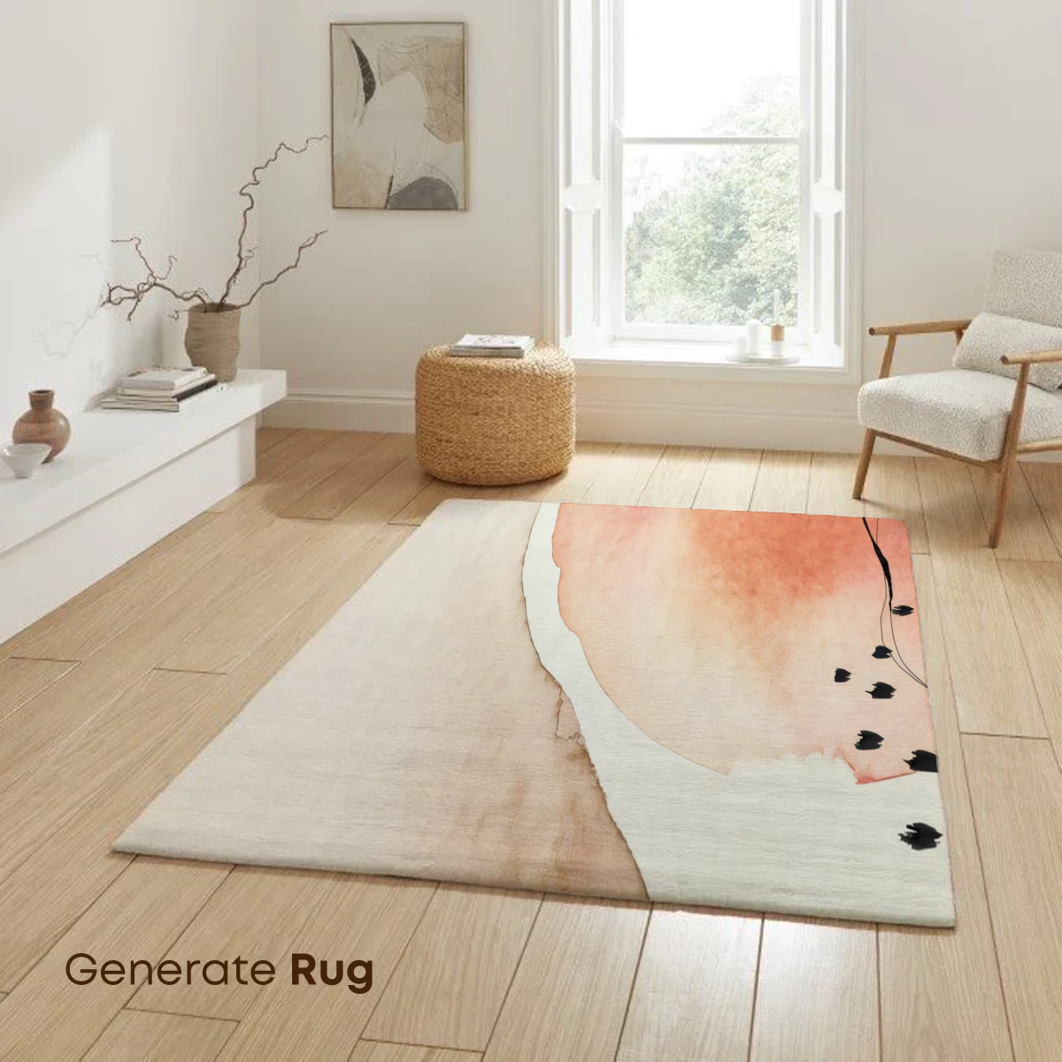 Abstract Terraforming: Earthy Tones and Cosmic Curves - Image 6