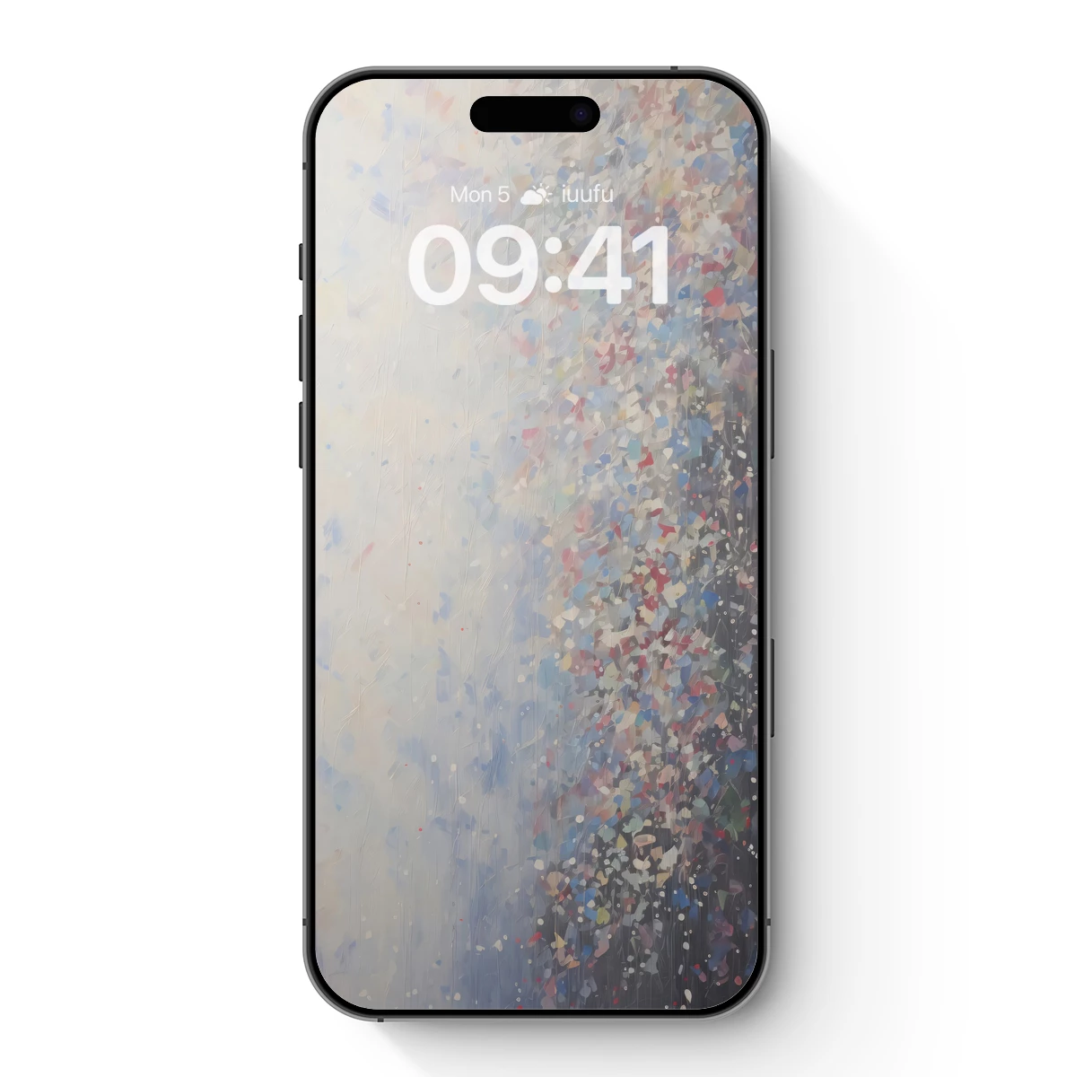 Confetti Cascade: Abstract Festivity in Motion