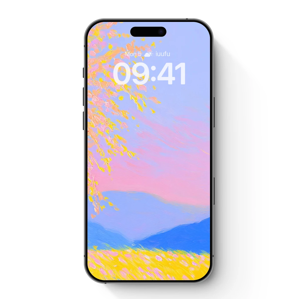 Golden Sunset Willow: Painterly Landscape Elegance