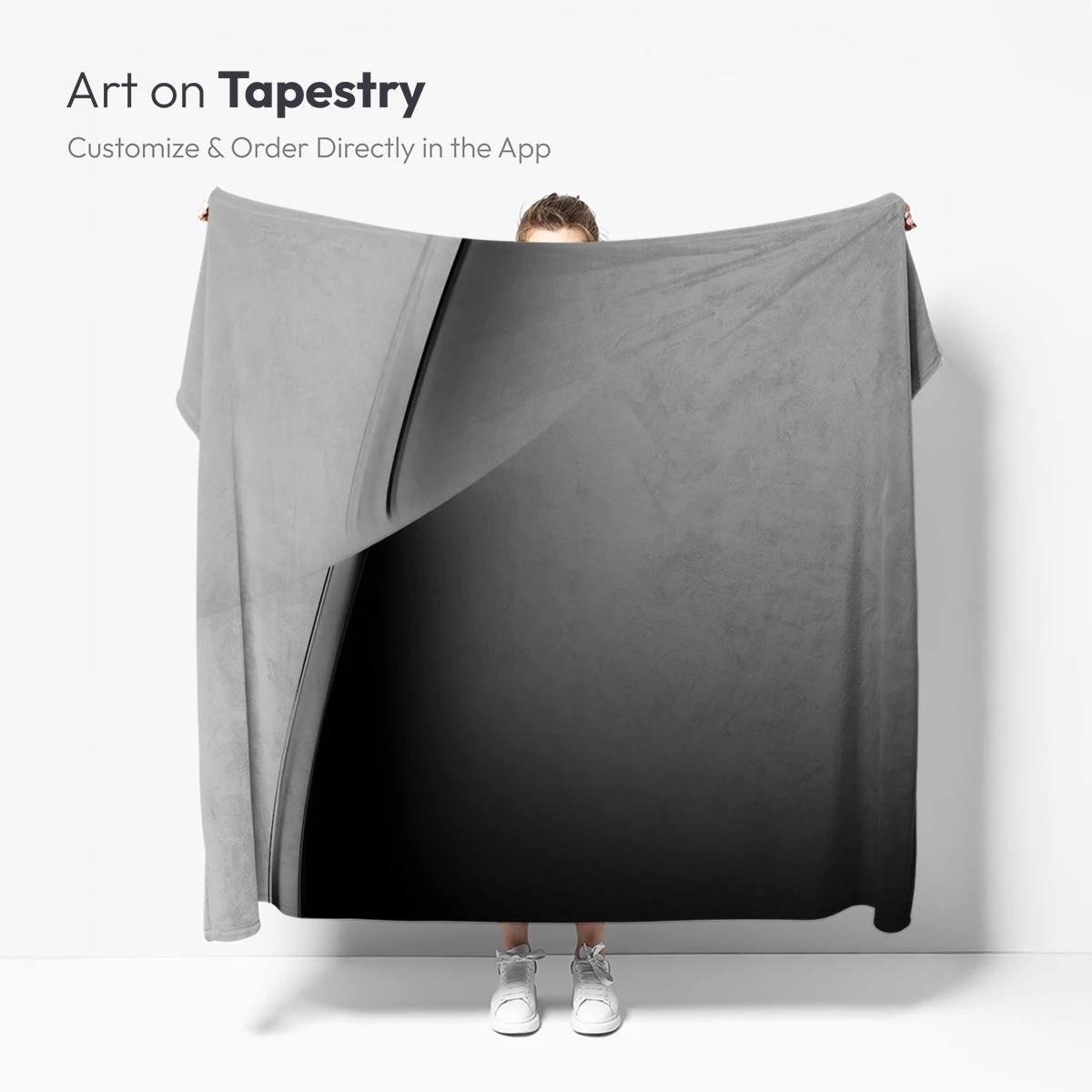 Elegant Curve: Monochrome Minimalism - Image 5