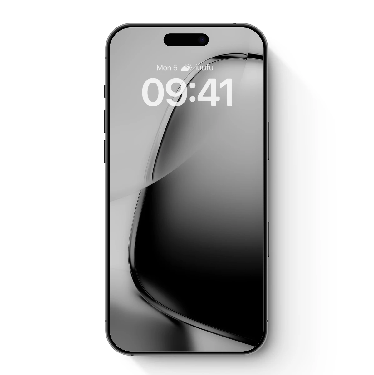 Elegant Curve: Monochrome Minimalism