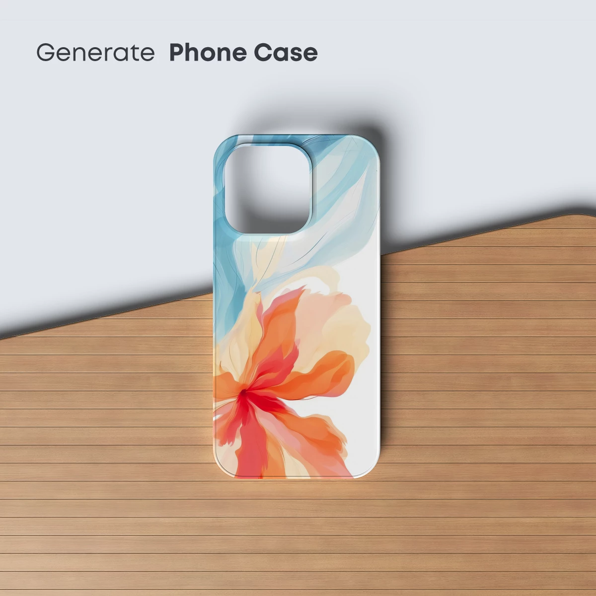 Abstract Blossom: Fusion of Fire and Ice - Image 3